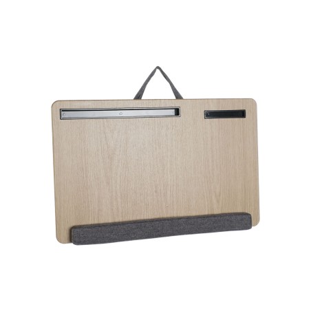 Vassoio Home ESPRIT Poliestere Legno MDF 55 x 35 x 7 cm