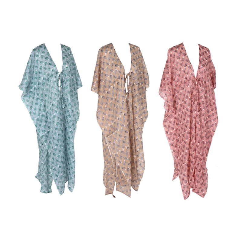 Pareo Home ESPRIT Marrone Turchese Corallo (3 Unità) Pareo Home ESPRIT Marrone Turchese Corallo (3 Unità)