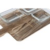Vassoio per aperitivi Home ESPRIT Naturale 350 ml 39,5 x 20 x 5 cm
