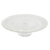 Piatto da pranzo Home ESPRIT Trasparente Cristallo 33 x 33 x 9,4 cm