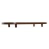 Vassoio per aperitivi Home ESPRIT Naturale 48 x 18 x 4,1 cm