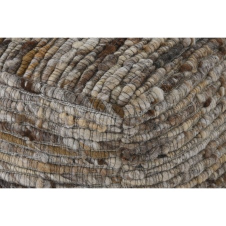 Poggiapiedi Home ESPRIT Marrone 45 x 45 x 45 cm