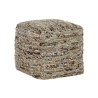 Poggiapiedi Home ESPRIT Marrone 45 x 45 x 45 cm