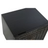 Comodino Home ESPRIT Nero Dorato 50 x 40 x 50 cm