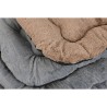 Letto per animali domestici Home ESPRIT Marrone Grigio Cammello Grigio chiaro Grigio scuro 90 X 63 X 10 CM 2 Unità