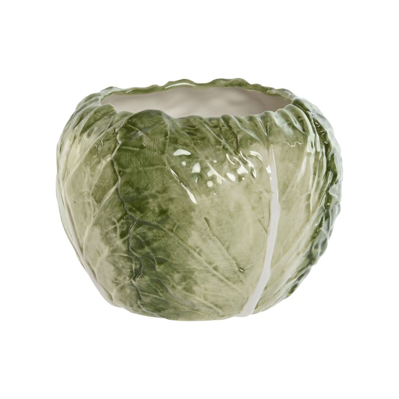 Ciotola Home ESPRIT Verde Gres 19,5 x 19,5 x 14 cm Ciotola Home ESPRIT Verde Gres 19,5 x 19,5 x 14 cm