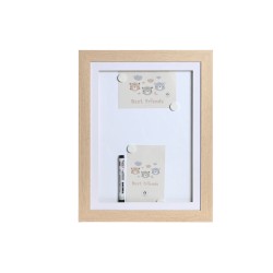 Quadro Home ESPRIT Bianco Naturale 34 x 3 x 44 cm