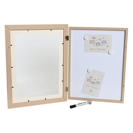 Quadro Home ESPRIT Bianco Naturale 34 x 3 x 44 cm
