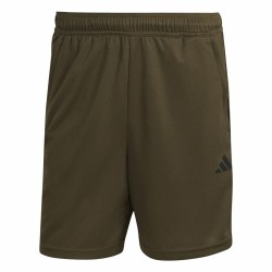 Pantaloni Corti Sportivi da Uomo Adidas Piqué Oliva