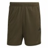 Pantaloni Corti Sportivi da Uomo Adidas Piqué Oliva