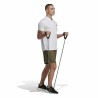 Pantaloni Corti Sportivi da Uomo Adidas Piqué Oliva