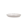 Piatto da Dolce Quid Duna Beige Ceramica 20 x 2,5 cm (6 Unità)