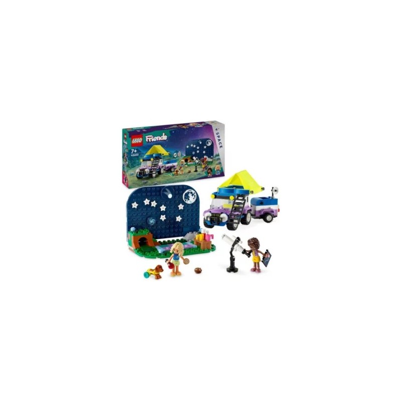 Set di Costruzioni Lego 42603 Friends Stargazing Campervan Multicolore Set di Costruzioni Lego 42603 Friends Stargazing Campervan Multicolore