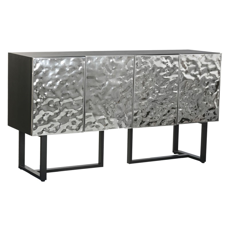 Credenza Home ESPRIT Argentato Metallo Acciaio 151 x 41 x 80 cm Credenza Home ESPRIT Argentato Metallo Acciaio 151 x 41 x 80 cm