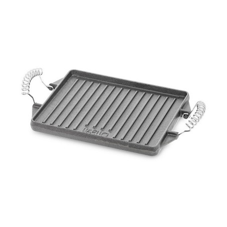 Piastra per Arrostire Vaello Grigio Ferro Fuso (47 x 27 cm)