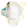 Fasciatoio Badabulle Plouf Compatto Da muro Pieghevole 46 x 46 x 61 cm