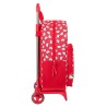 Trolley per la Scuola Hello Kitty Iconic Bianco Rosso 33 x 42 x 14 cm