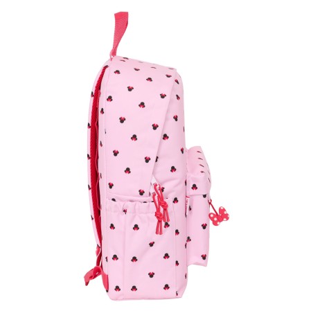 Zaino Scuola Minnie Mouse Naive Rosa 31 x 43 x 13 cm