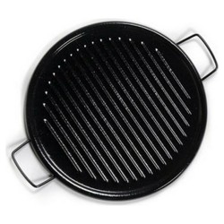 Griglia Vaello Acciaio Smaltato Ø 46 cm Nero