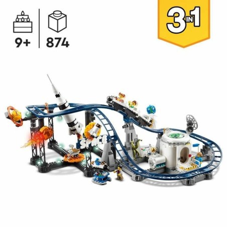 Set di Costruzioni Lego Creator 31142 Space Rollercoaster Multicolore 874 Pezzi