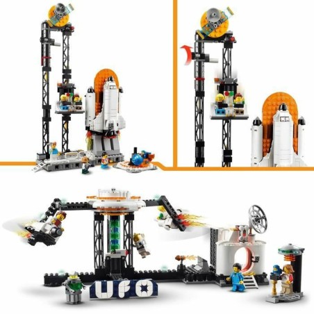 Set di Costruzioni Lego Creator 31142 Space Rollercoaster Multicolore 874 Pezzi