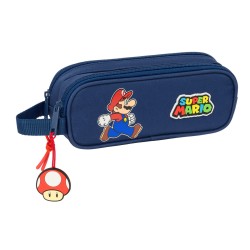 Portaoggetti Doppio Super Mario Trick Rosso Blu scuro 21 x 8 x 6 cm