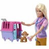 Bambola Barbie SAUVETEUSE D'ANIMAUX