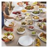Set di piatti Luminarc Diwali 6 pcs Bianco Vetro 19 cm