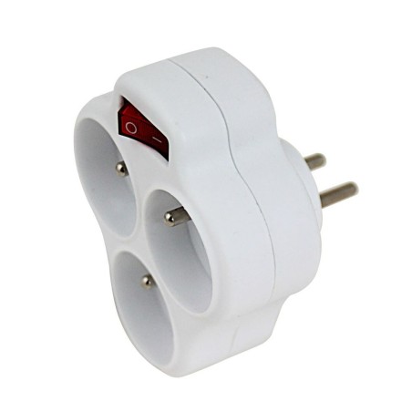 Adattore con prese Esperanza ELK304W 3 Prese