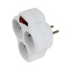 Adattore con prese Esperanza ELK304W 3 Prese