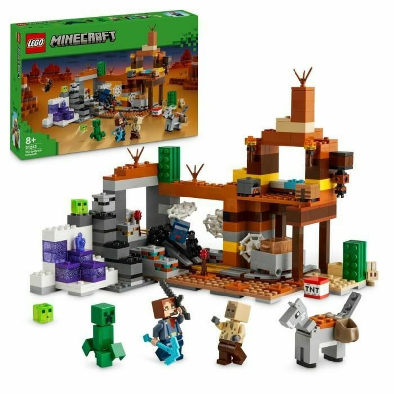 Set di Costruzioni Lego Minecraft 21263 Badlands Mine Multicolore 538 Pezzi Set di Costruzioni Lego Minecraft 21263 Badlands Mine Multicolore 538 Pezzi
