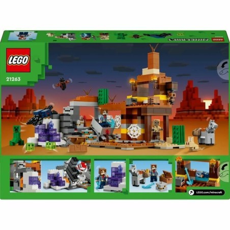 Set di Costruzioni Lego Minecraft 21263 Badlands Mine Multicolore 538 Pezzi