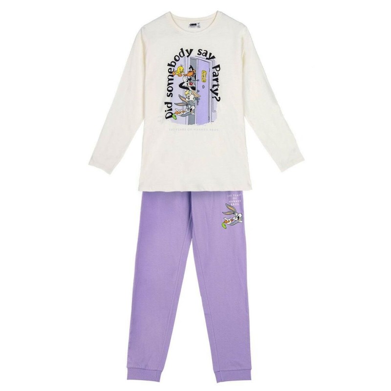 Pigiama Warner Bros Lilla Beige Pigiama Warner Bros Lilla Beige