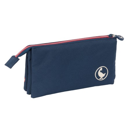 Portaoggetti Triplo El Ganso Classic Blu Marino 22 x 12 x 3 cm