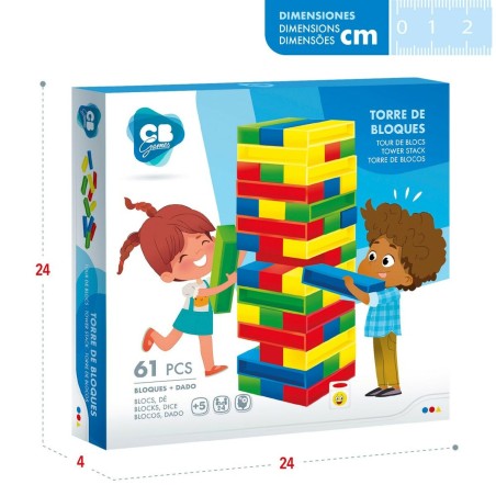 Blocchi di Costruzioni CB Games 61 Pezzi