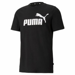 Maglia a Maniche Corte Uomo Puma 586666 01 Nero (L) (1 Unità)