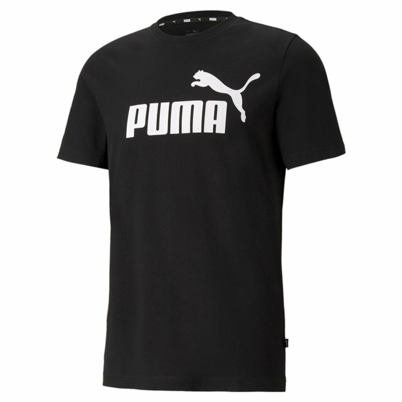 Maglia a Maniche Corte Uomo Puma 586666 01 Nero (L) (1 Unità)