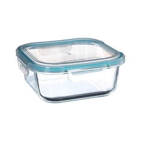 Porta pranzo 5five Simply Smart Azzurro Trasparente Cristallo 1,18 L 18,20 x 18,20 x 7,4 cm