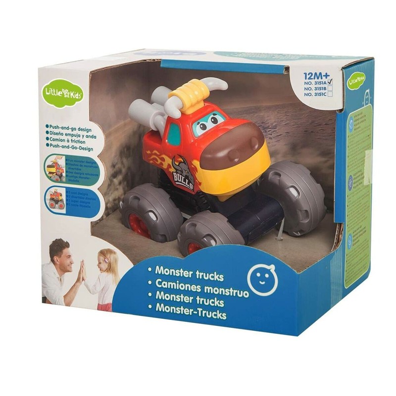 Camion a Frizione Monster Trucks 17 x 15 x 15 cm (17 x17 x 15 cm) Camion a Frizione Monster Trucks 17 x 15 x 15 cm (17 x17 x 15 cm)