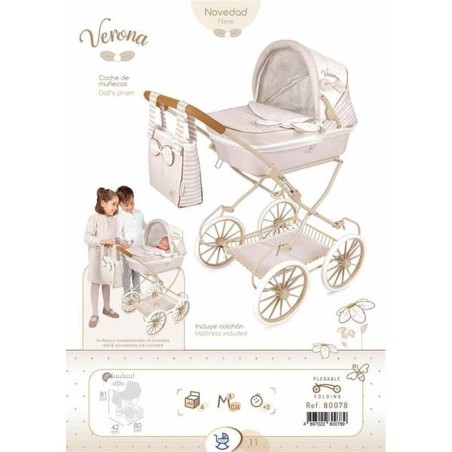 Carrozzina per Bambole Decuevas Verona 42 x 80 x 81 cm