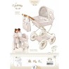 Carrozzina per Bambole Decuevas Verona 42 x 80 x 81 cm