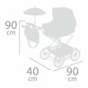 Carrozzina per Bambole Decuevas Verona 55 cm