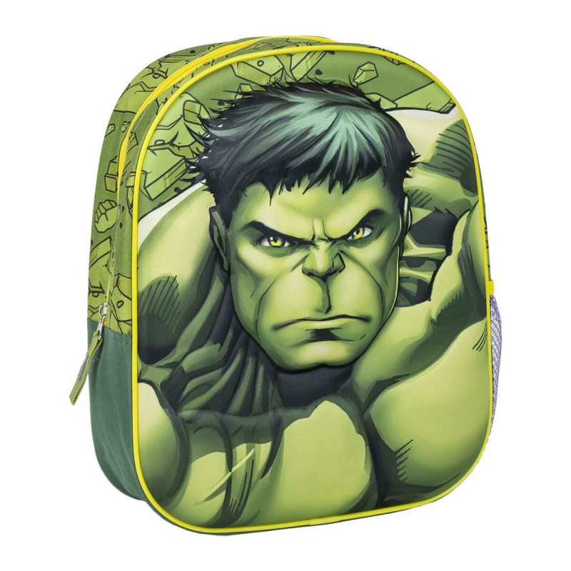 Zaino Scuola The Avengers Verde 25 x 31 x 10 cm Zaino Scuola The Avengers Verde 25 x 31 x 10 cm