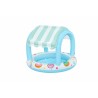 Bestway Piscina Gonfiabile per Bambini con Anello a Forma di Gelateria 104x84 cm +2 Anni Giardino 52638