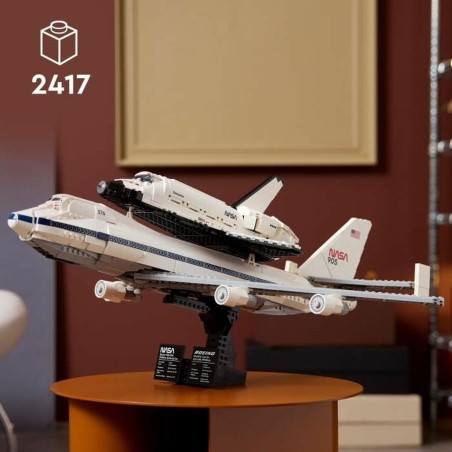LEGO 10360 Shuttle Carrier Aircraft – Set da 2417 Pezzi per Appassionati di Spazio