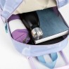 Trolley per la Scuola 3D Frozen Azzurro Lilla 25,0 x 31,0 x 10,0 cm