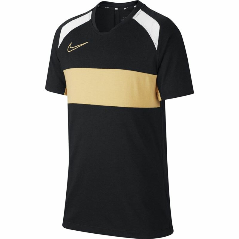 Maglia a Maniche Corte Uomo Nike Dri-FIT Nero Maglia a Maniche Corte Uomo Nike Dri-FIT Nero