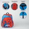 Zaino Scuola Spider-Man Rosso 31 x 12 x 38 cm
