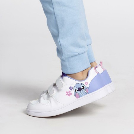 Scarpe Sportive per Bambini Stitch Bianco