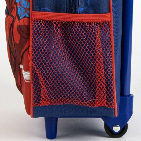 Trolley per la Scuola Spider-Man Azzurro 3D
